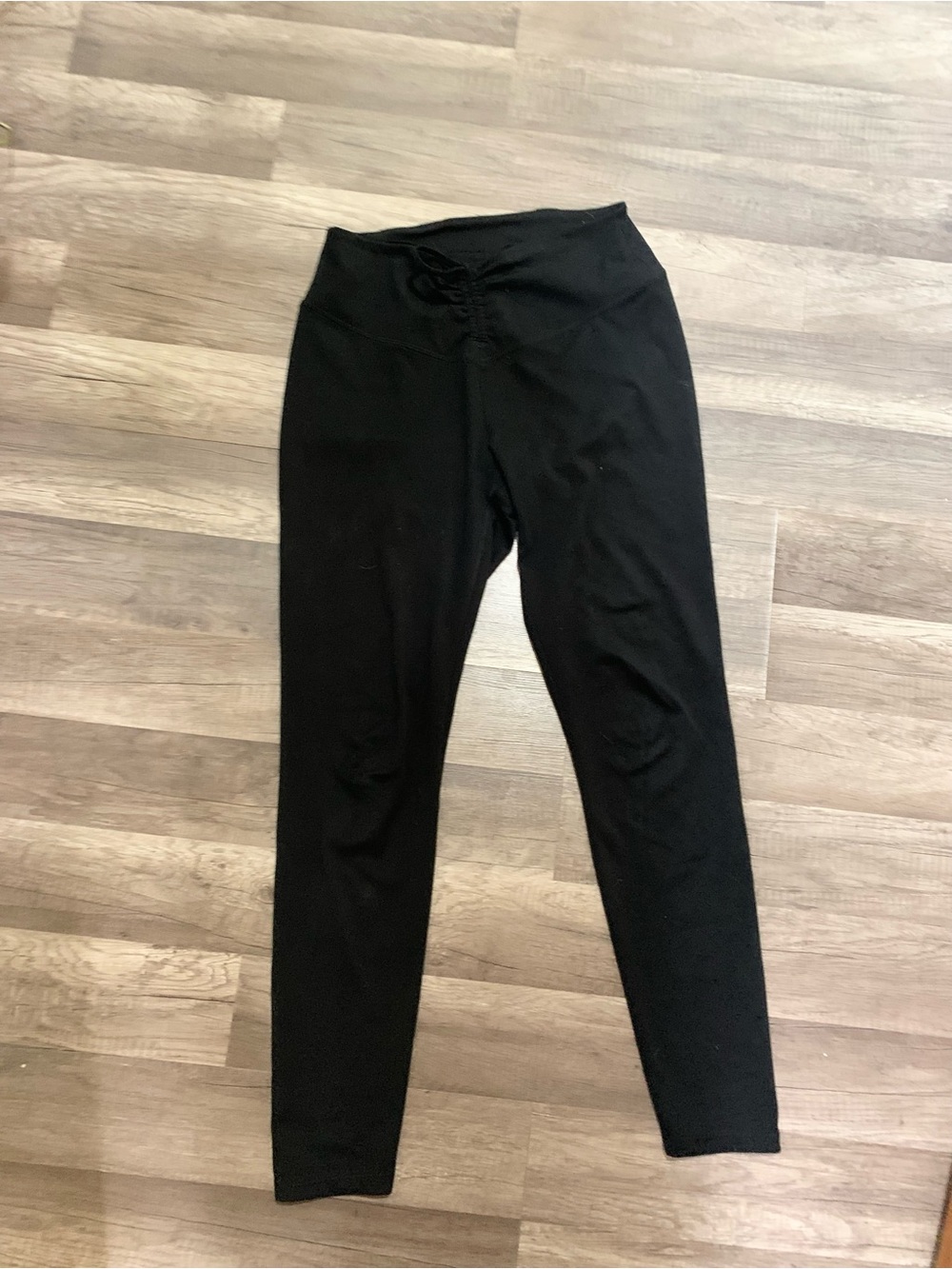 PINK Victoria's Secret Black High-Waist Leggings